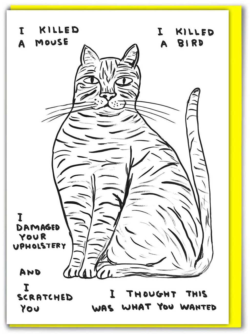 Greeting Card | I Killed A Mouse