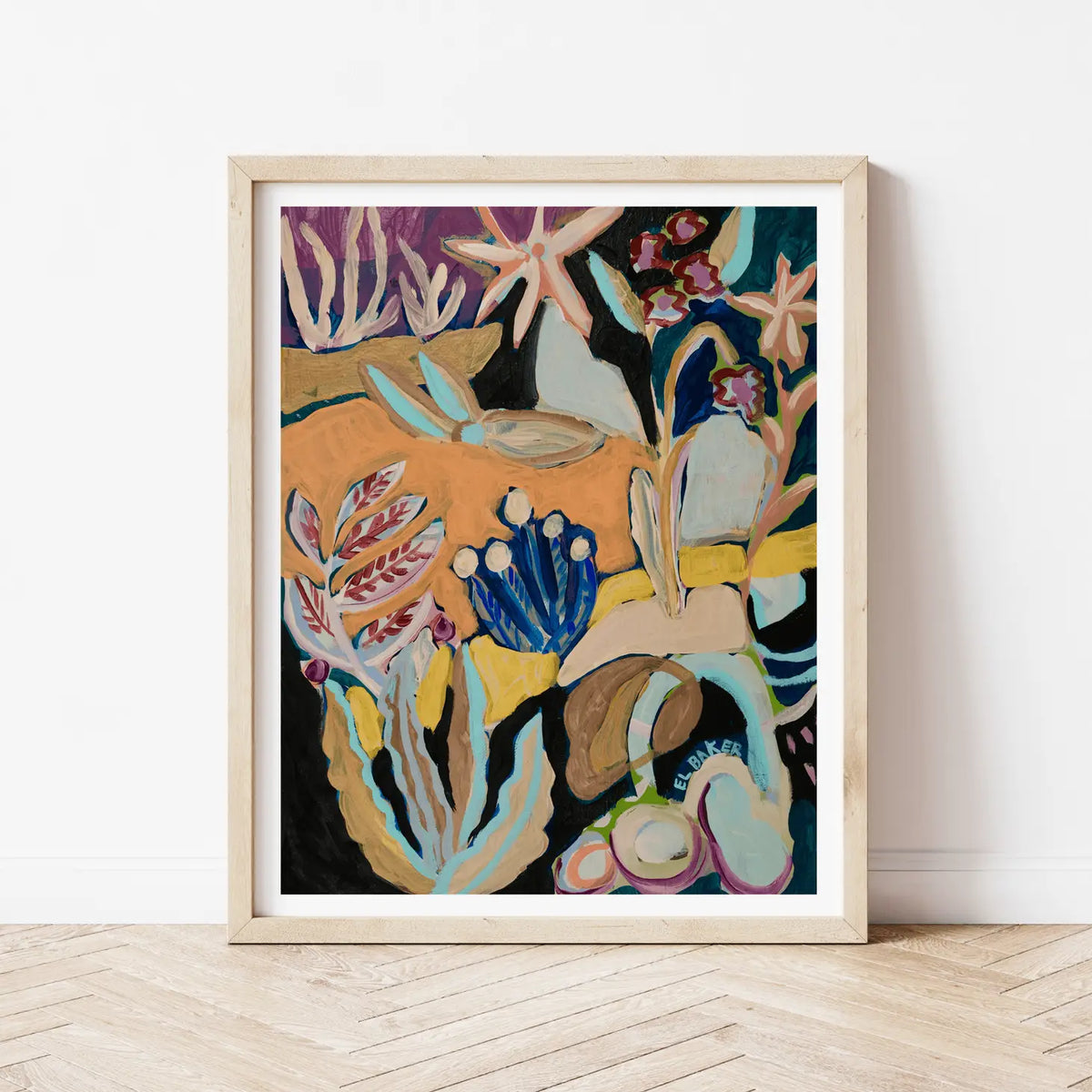 Art Print | Colorful Desert Cactus