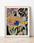 Art Print | Colorful Desert Cactus