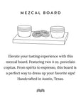 SOS x Eliana Bernard Mezcal Board and Cups