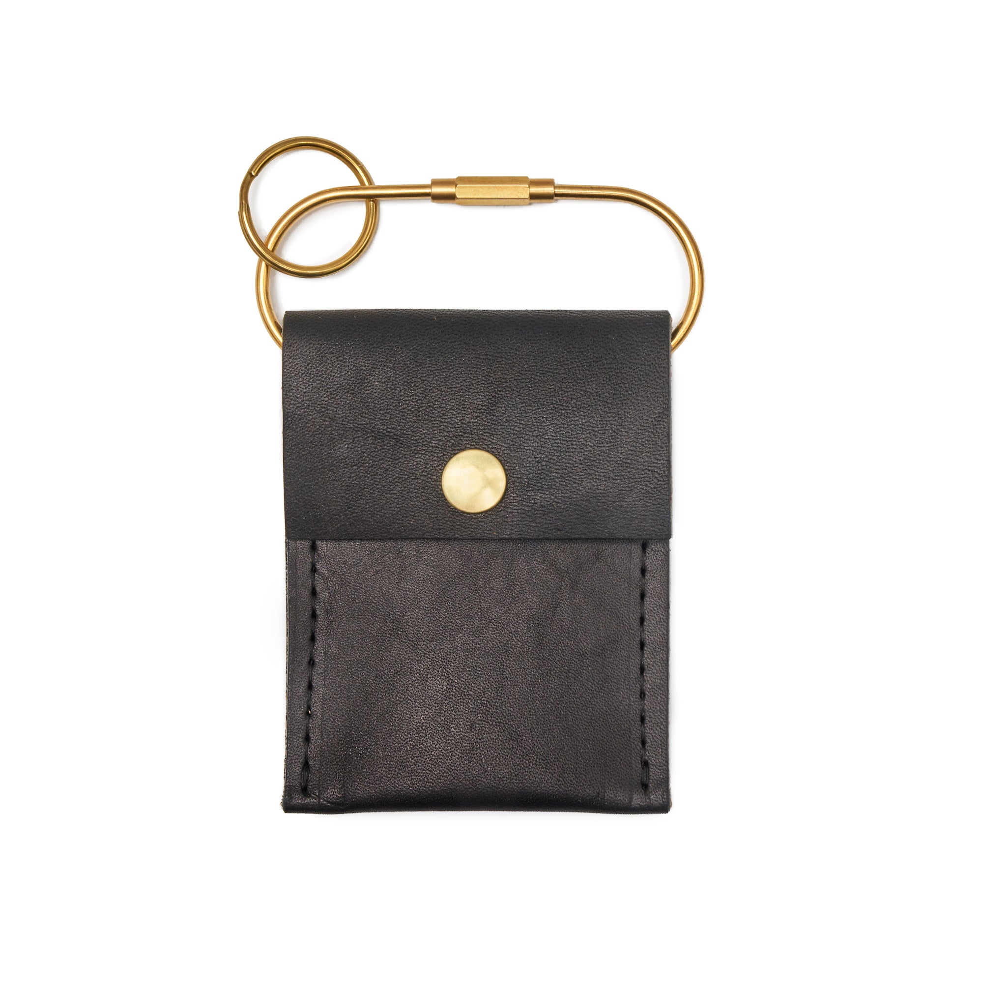 Nan Wallet | Leather and Brass