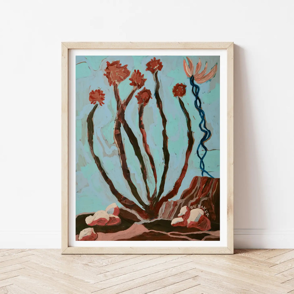 Art Print | Ocotillo Desert Cactus