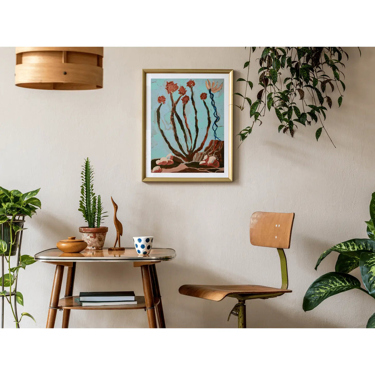 Art Print | Ocotillo Desert Cactus