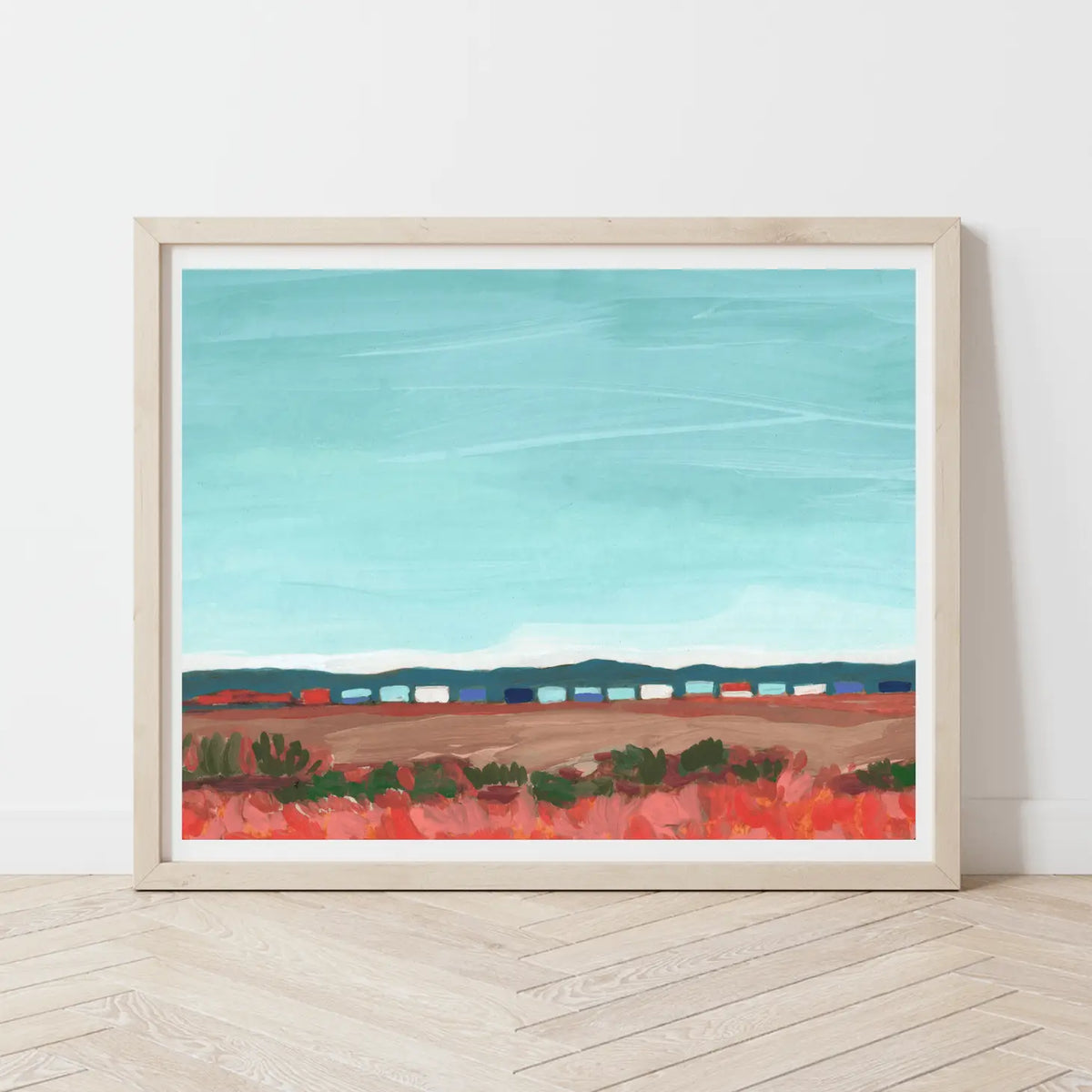 Art Print | West Texas Train