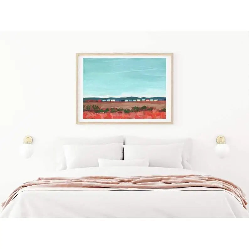 Art Print | West Texas Train